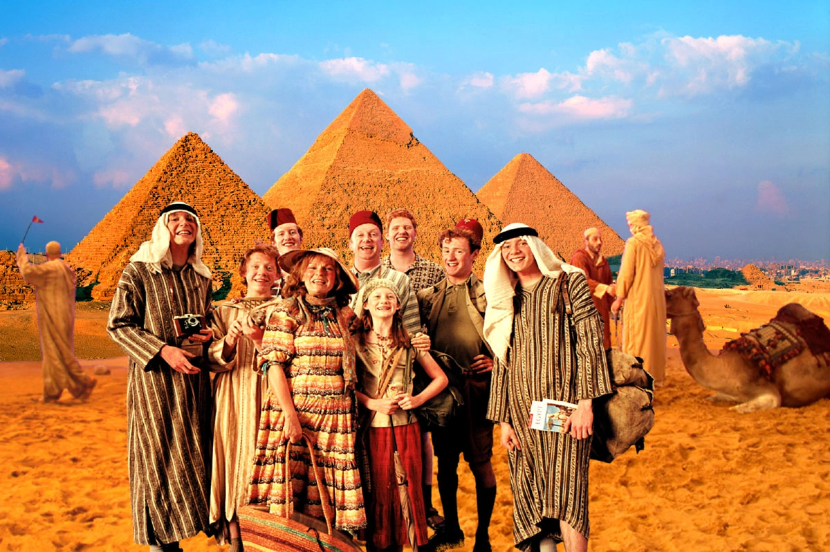 Famiglia Weasley in Egitto