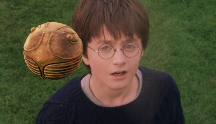 Harry Potter Boccino d'Oro Quidditch